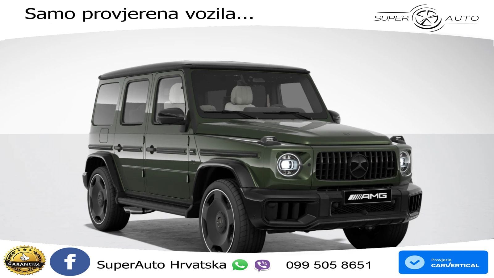 Mercedes AMG G 63 Long V8 (585 KS) 4MATIC 9G-TRONIC AMG SPEEDSHIFT TCT LED+GR SJED+ACC