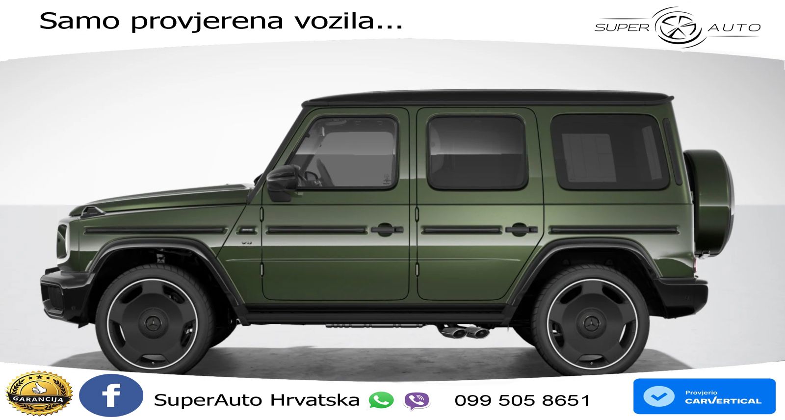Mercedes AMG G 63 Long V8 (585 KS) 4MATIC 9G-TRONIC AMG SPEEDSHIFT TCT LED+GR SJED+ACC