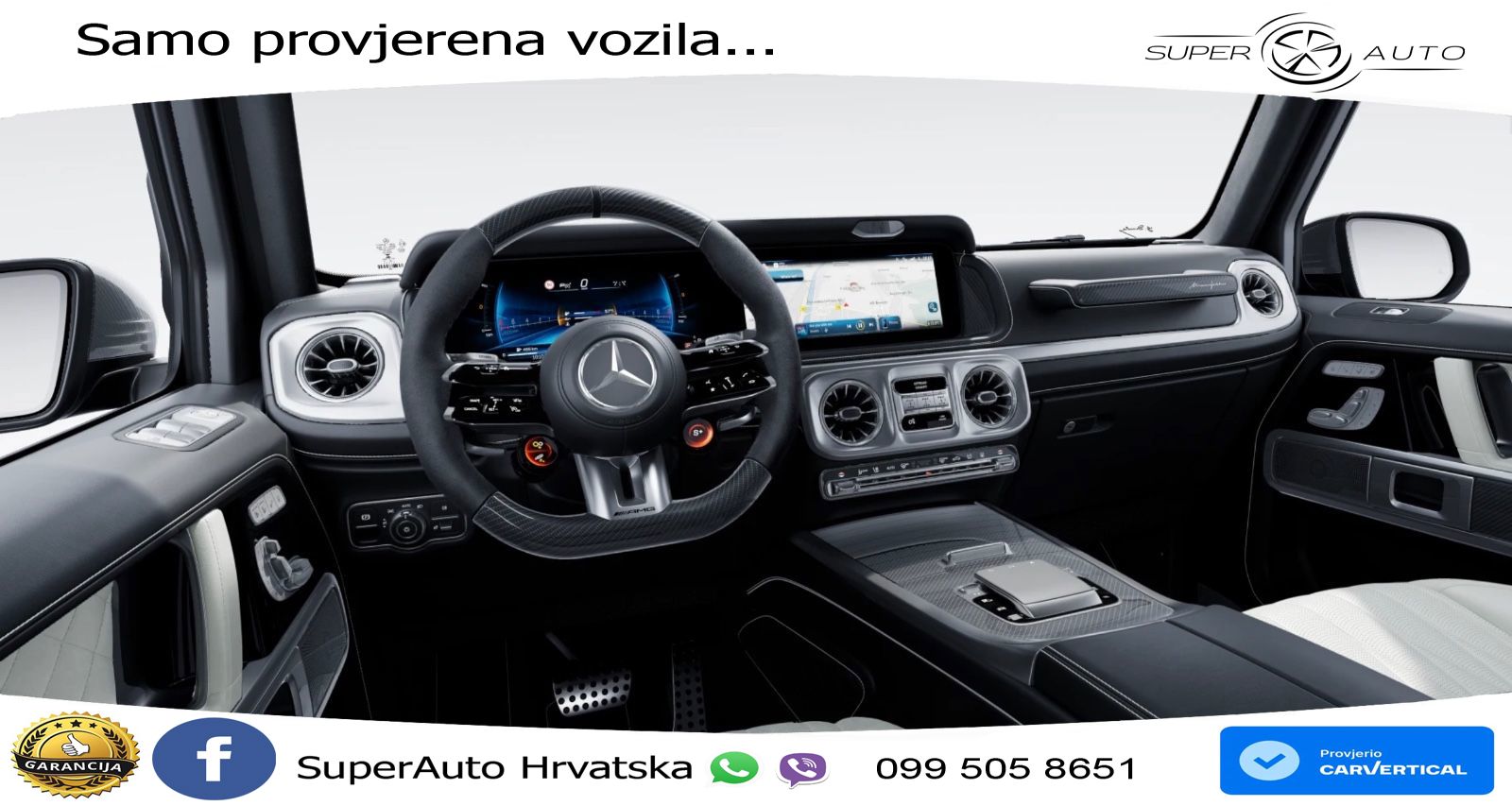Mercedes AMG G 63 Long V8 (585 KS) 4MATIC 9G-TRONIC AMG SPEEDSHIFT TCT LED+GR SJED+ACC