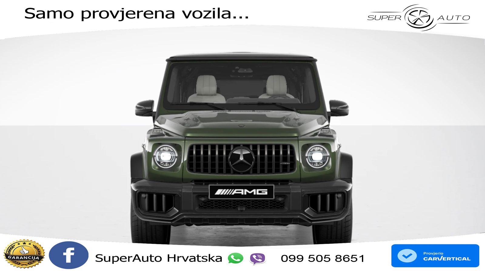 Mercedes AMG G 63 Long V8 (585 KS) 4MATIC 9G-TRONIC AMG SPEEDSHIFT TCT LED+GR SJED+ACC