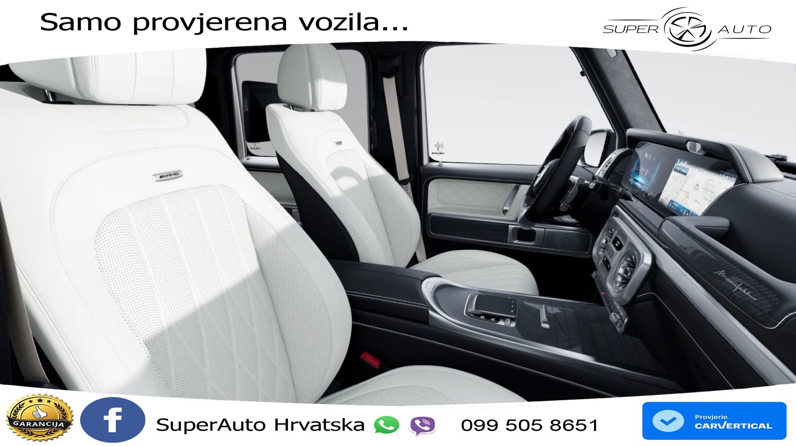 Mercedes AMG G 63 Long V8 (585 KS) 4MATIC 9G-TRONIC AMG SPEEDSHIFT TCT LED+GR SJED+ACC