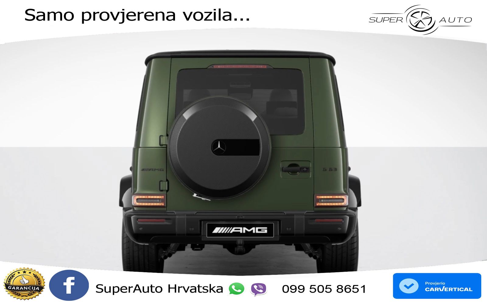Mercedes AMG G 63 Long V8 (585 KS) 4MATIC 9G-TRONIC AMG SPEEDSHIFT TCT LED+GR SJED+ACC