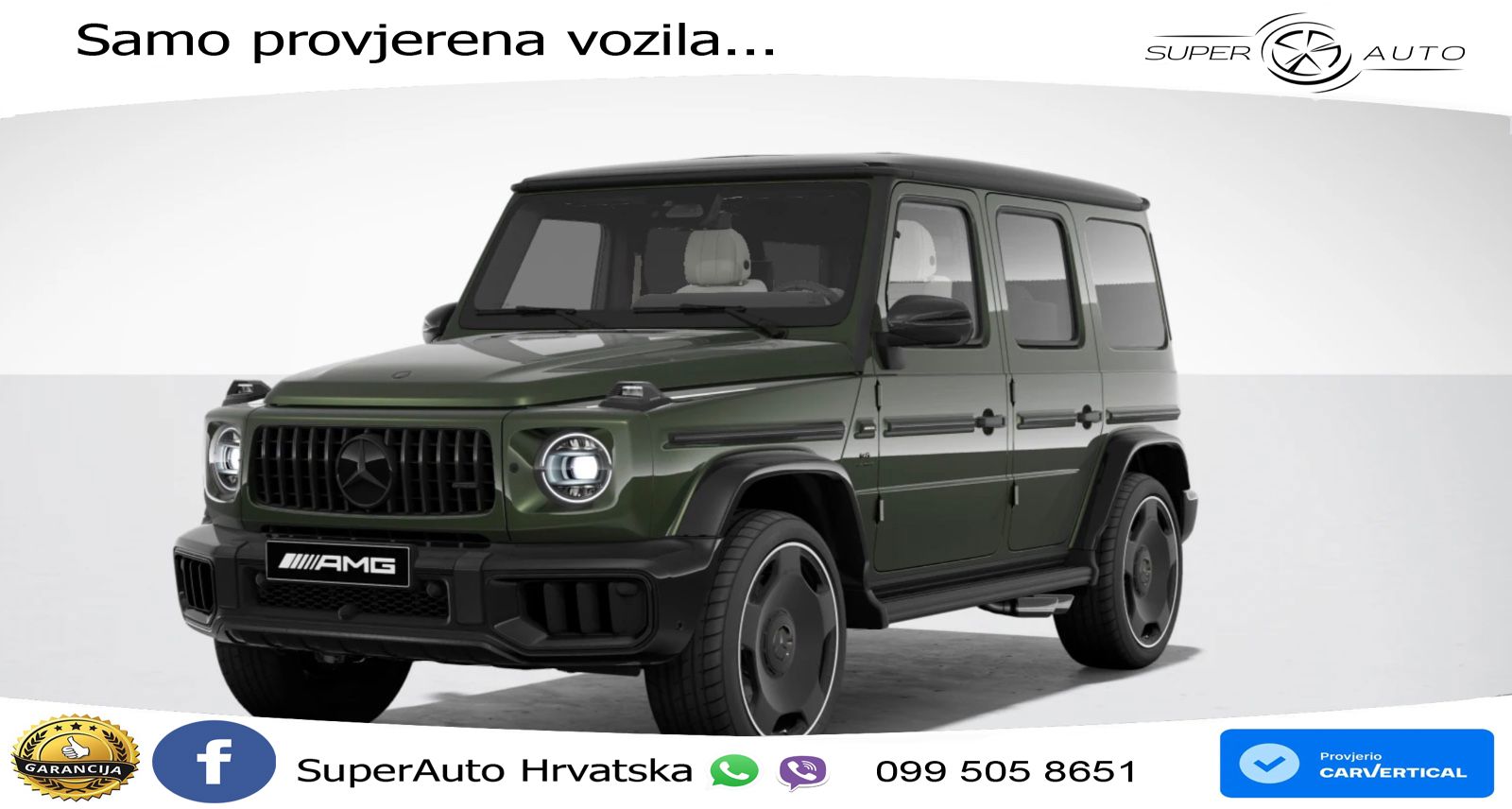 Mercedes AMG G 63 Long V8 (585 KS) 4MATIC 9G-TRONIC AMG SPEEDSHIFT TCT LED+GR SJED+ACC