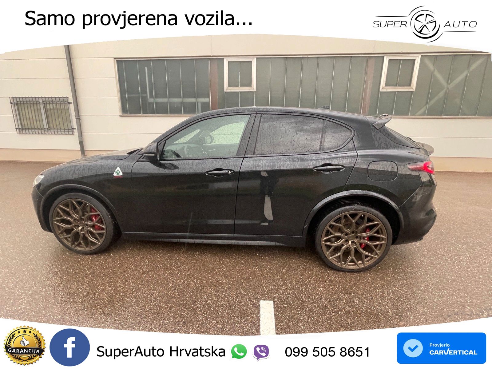 Alfa Romeo Stelvio Quadrifoglio 2.9 V6 Bi-Turbo (520 KS) Q4 Automatic