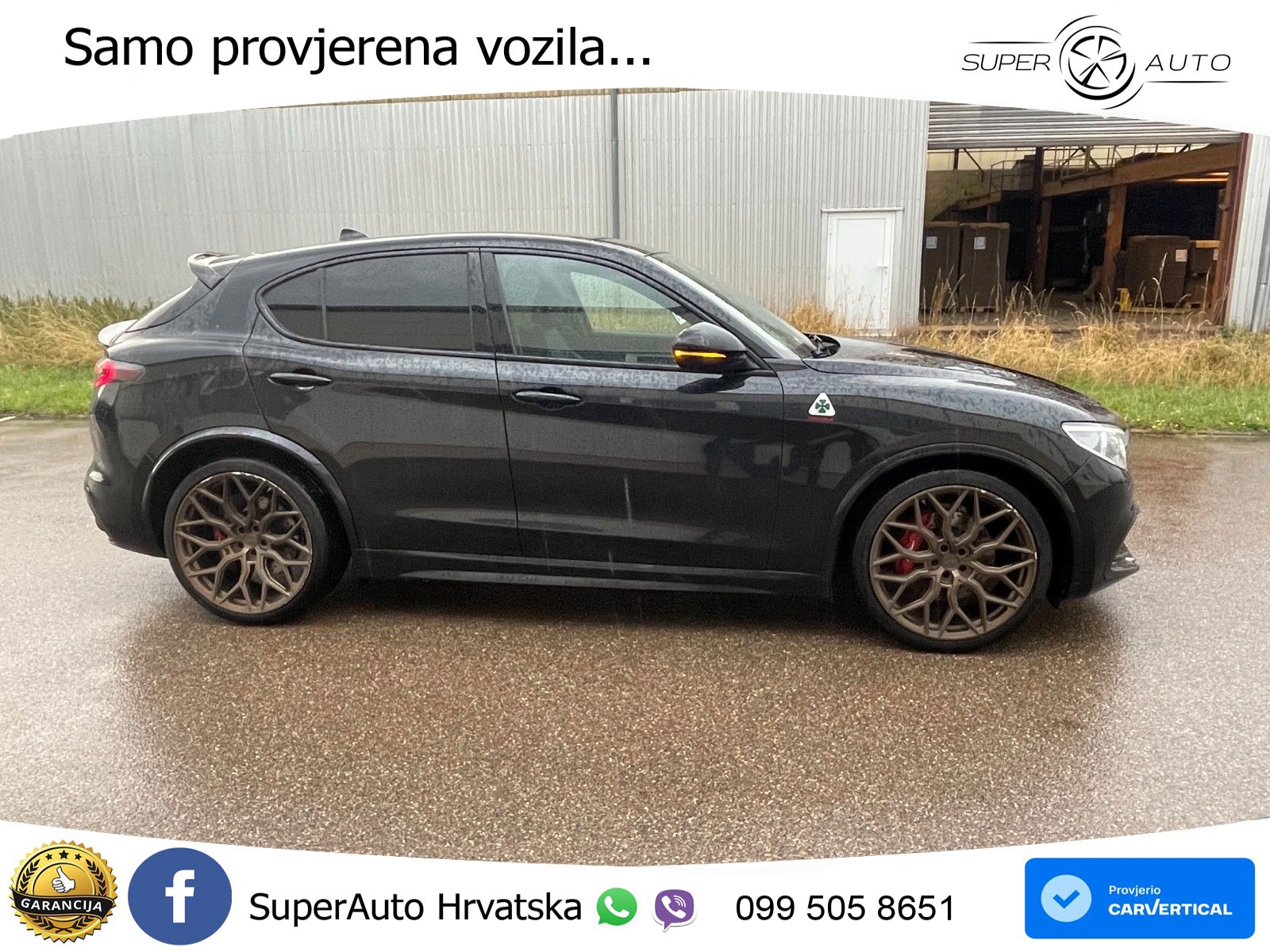 Alfa Romeo Stelvio Quadrifoglio 2.9 V6 Bi-Turbo (520 KS) Q4 Automatic