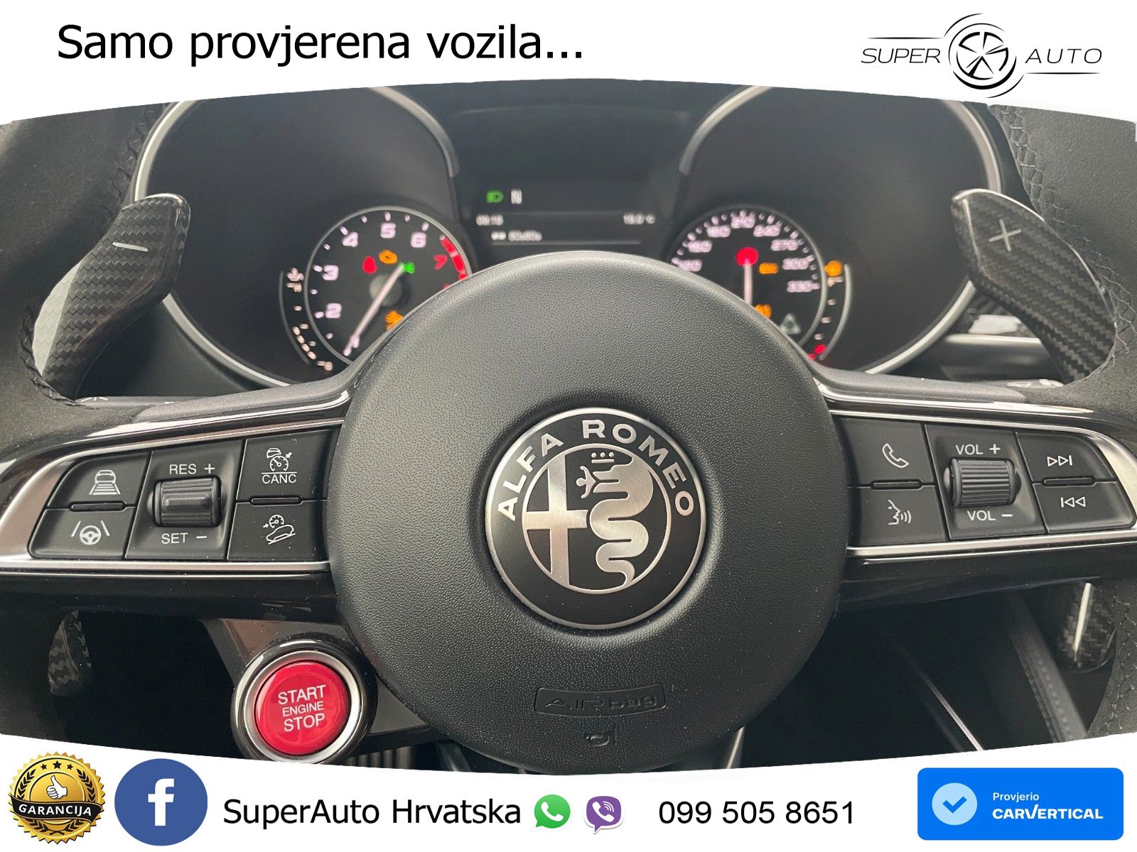 Alfa Romeo Stelvio Quadrifoglio 2.9 V6 Bi-Turbo (520 KS) Q4 Automatic
