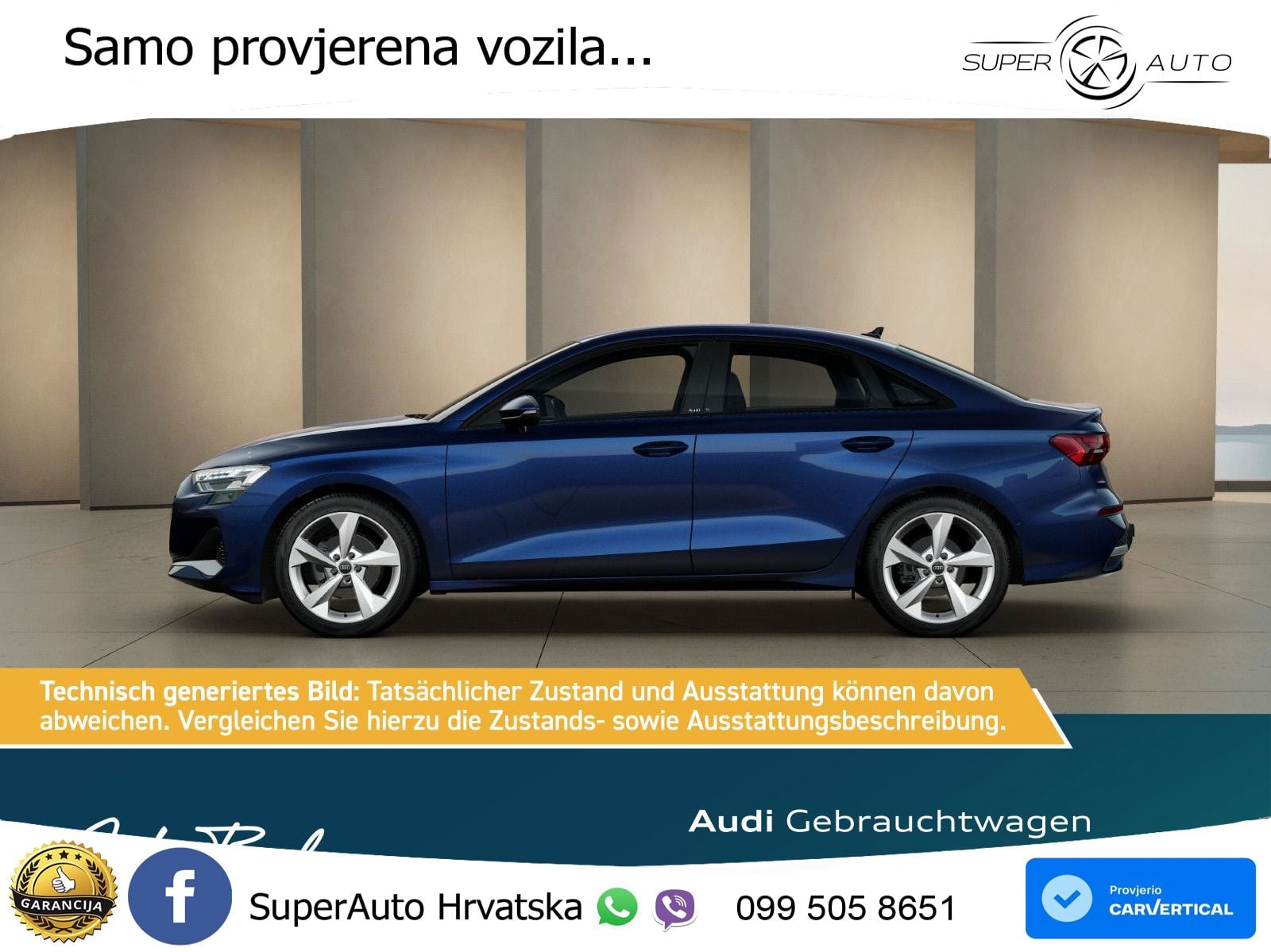 Audi A3 Limuzina 35 TFSI (150 KS) S tronic