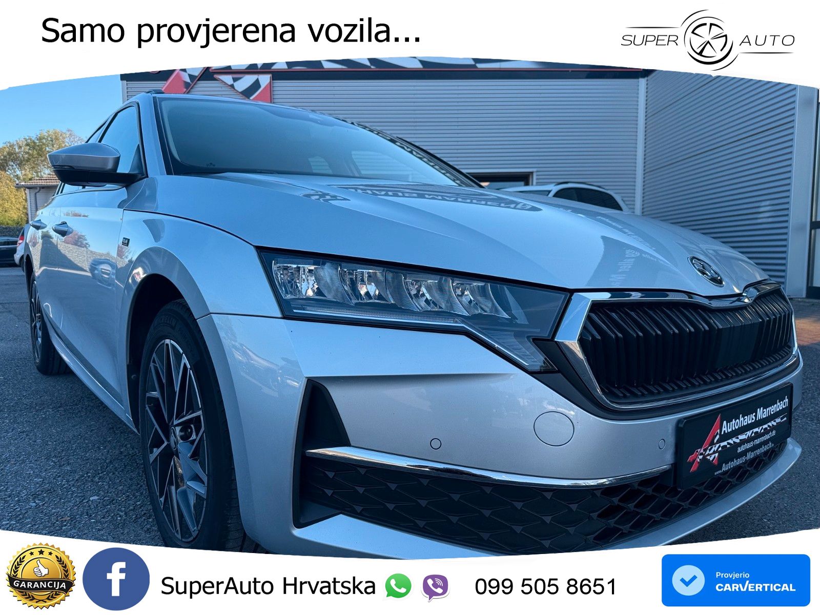 Škoda Octavia Combi 2.0 TDI (150 KS) DSG LED+GR SJED+ACC