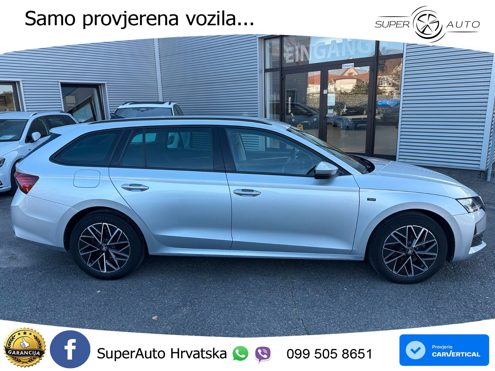 Škoda Octavia Combi 2.0 TDI (150 KS) DSG LED+GR SJED+ACC