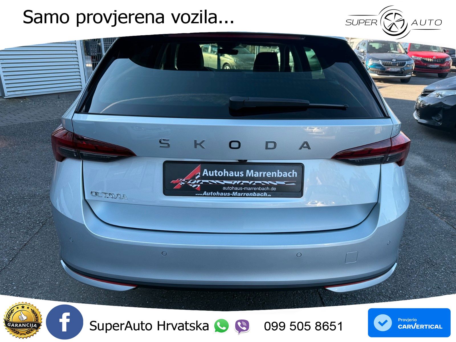 Škoda Octavia Combi 2.0 TDI (150 KS) DSG LED+GR SJED+ACC