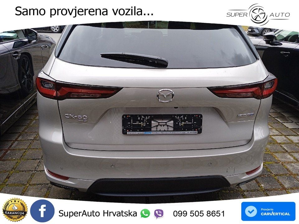 Mazda CX-60 2.5 e-Skyactiv (328 KS) AWD Automatic MATRIX+GR SJED+KAM