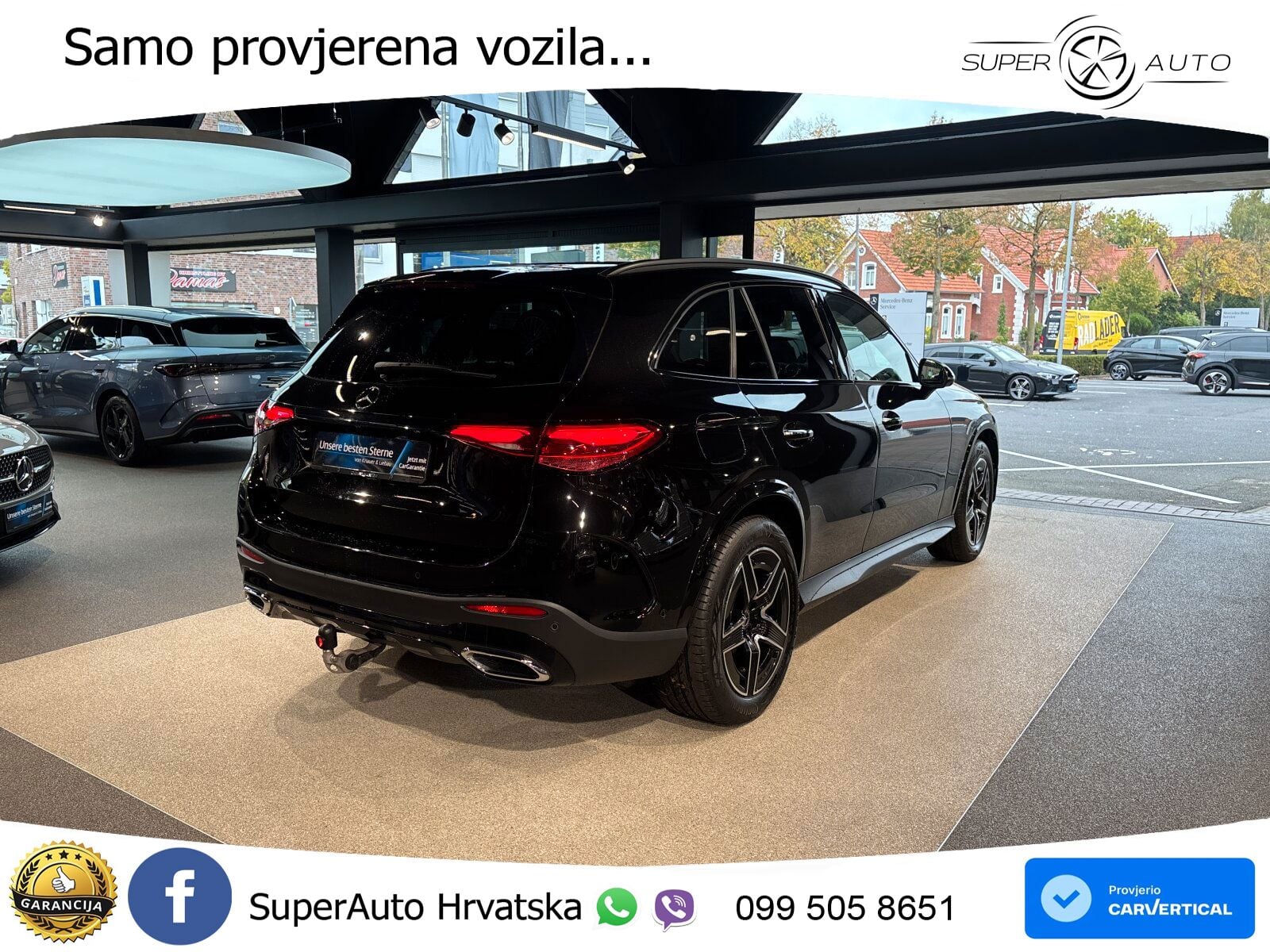 Mercedes GLC 220d (197 KS) 4MATIC 9G-TRONIC AMG ZRAČNI+ACC+GR SJED+KAM+PANO