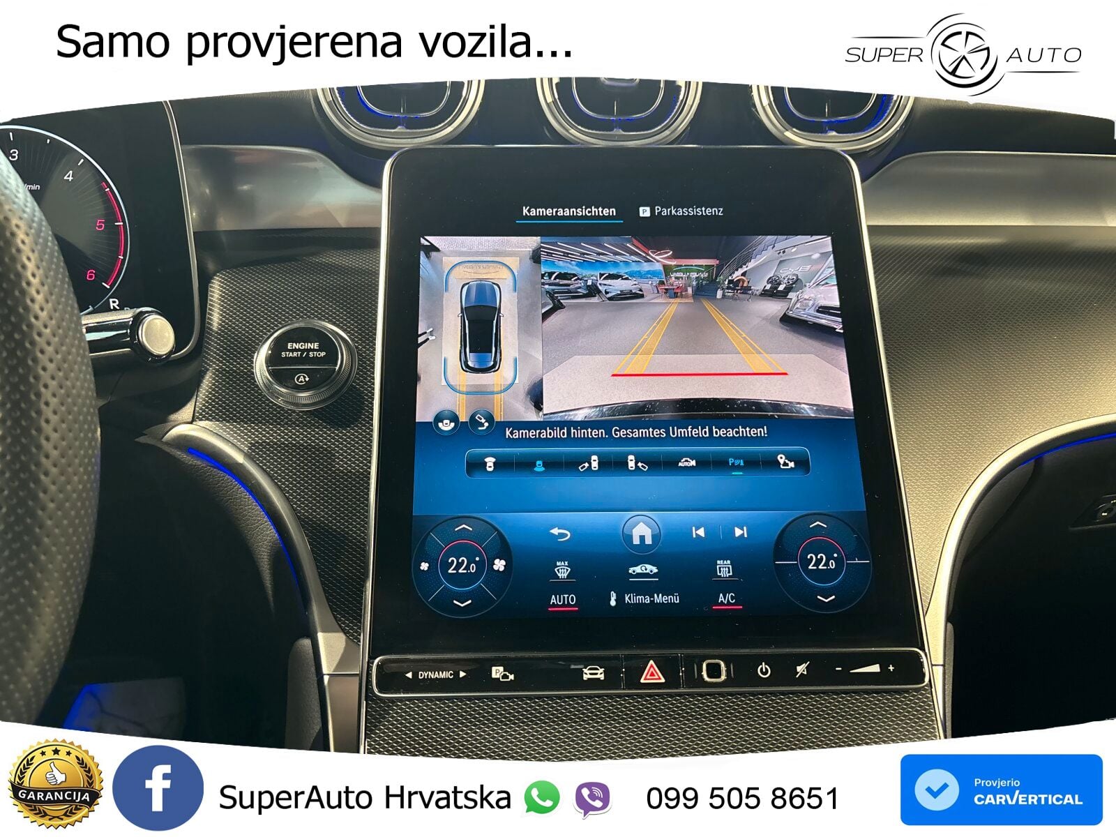 Mercedes GLC 220d (197 KS) 4MATIC 9G-TRONIC AMG ZRAČNI+ACC+GR SJED+KAM+PANO