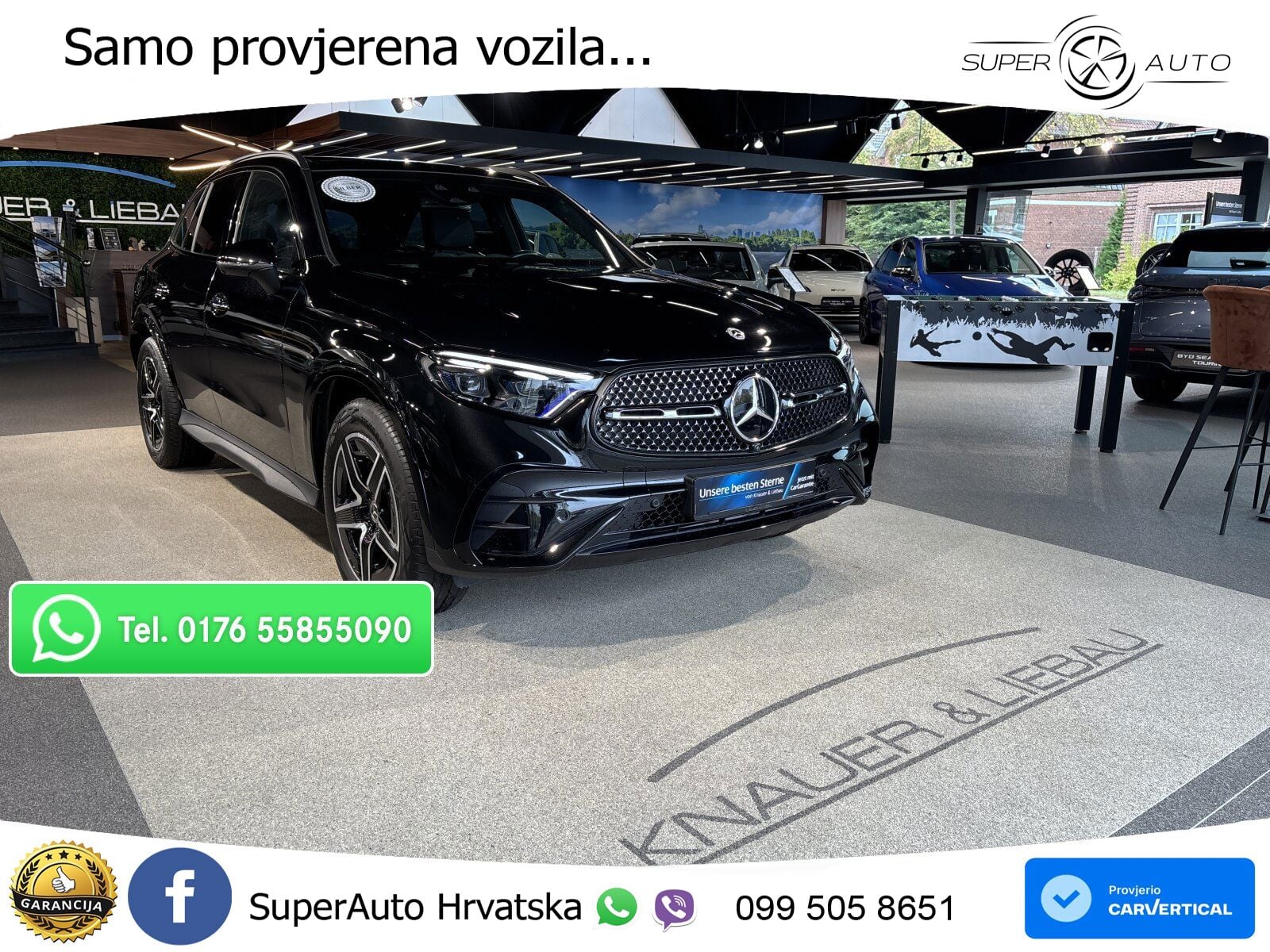 Mercedes GLC 220d (197 KS) 4MATIC 9G-TRONIC AMG ZRAČNI+ACC+GR SJED+KAM+PANO