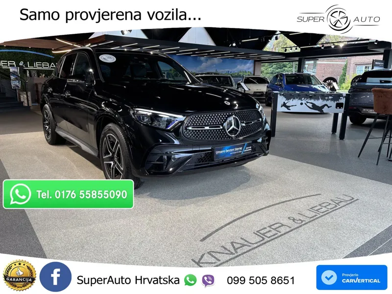 Mercedes GLC 220d (197 KS) 4MATIC 9G-TRONIC AMG ZRAČNI+ACC+GR SJED+KAM+PANO