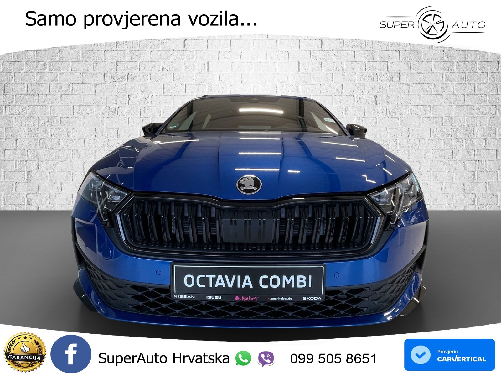 Škoda Octavia Combi 1.5 TSI (150 KS) DSG SportLine LED+GR SJED+ACC