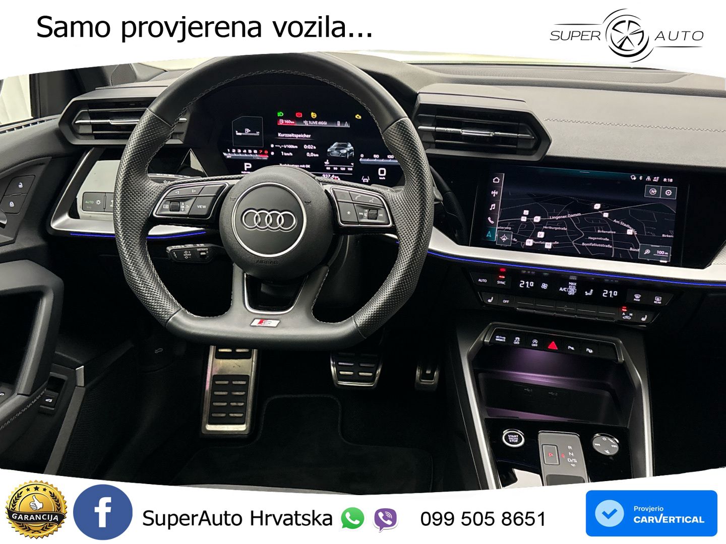 Audi A3 35 TFSI (150 KS) S tronic S line LED+GR SJED+ACC
