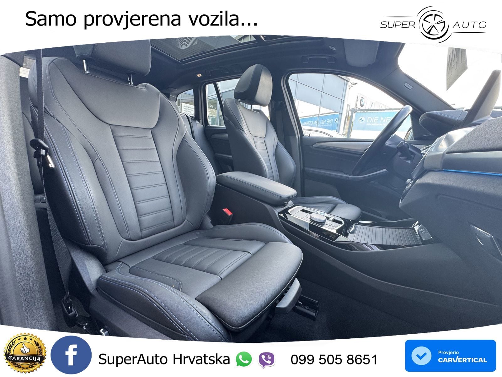 BMW iX3 80 kWh (286 KS) M Sport ACC+HEAD+GR SJED+360+PANO
