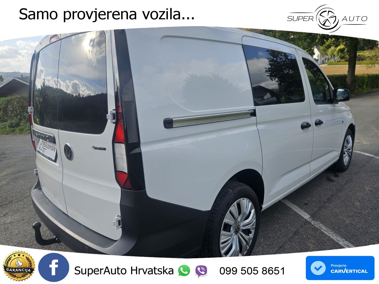 Volkswagen Caddy Maxi 4Motion AHK Kamera Tempomat 122 KS