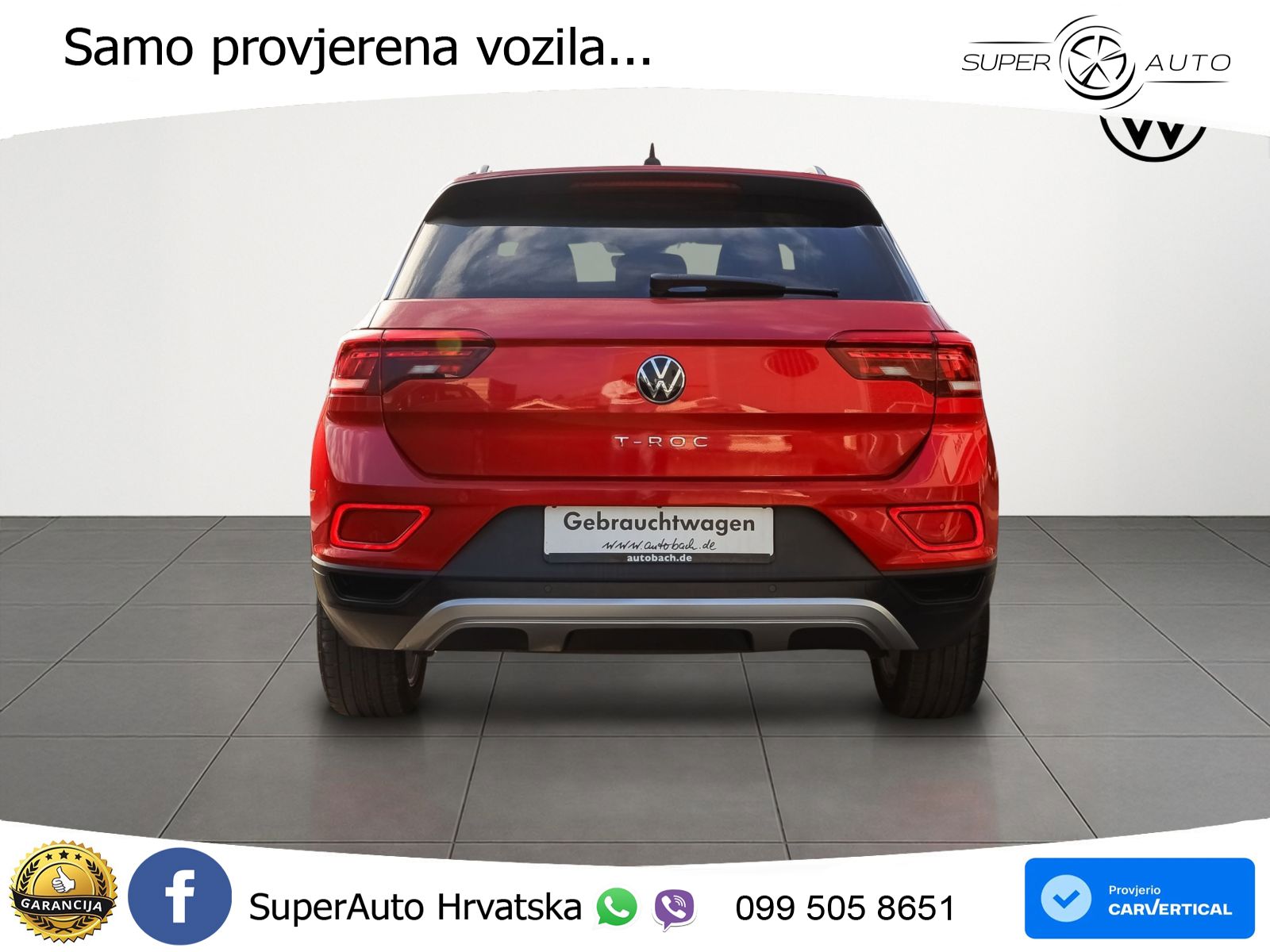 Volkswagen T-Roc I 1.5 TSI (150 KS) DSG LED+GR SJED+ACC