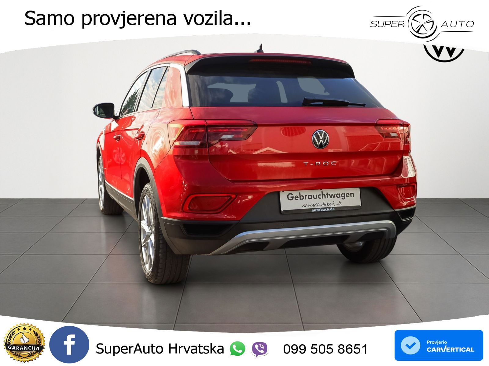 Volkswagen T-Roc I 1.5 TSI (150 KS) DSG LED+GR SJED+ACC