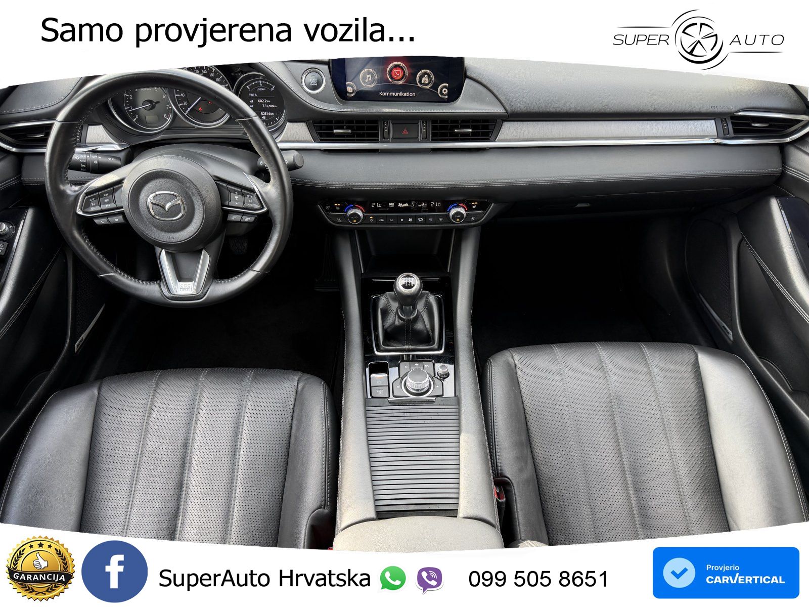 Mazda 6 Sport Combi 2.0 SKYACTIV-G (165 KS) LED+GR SJED+ACC