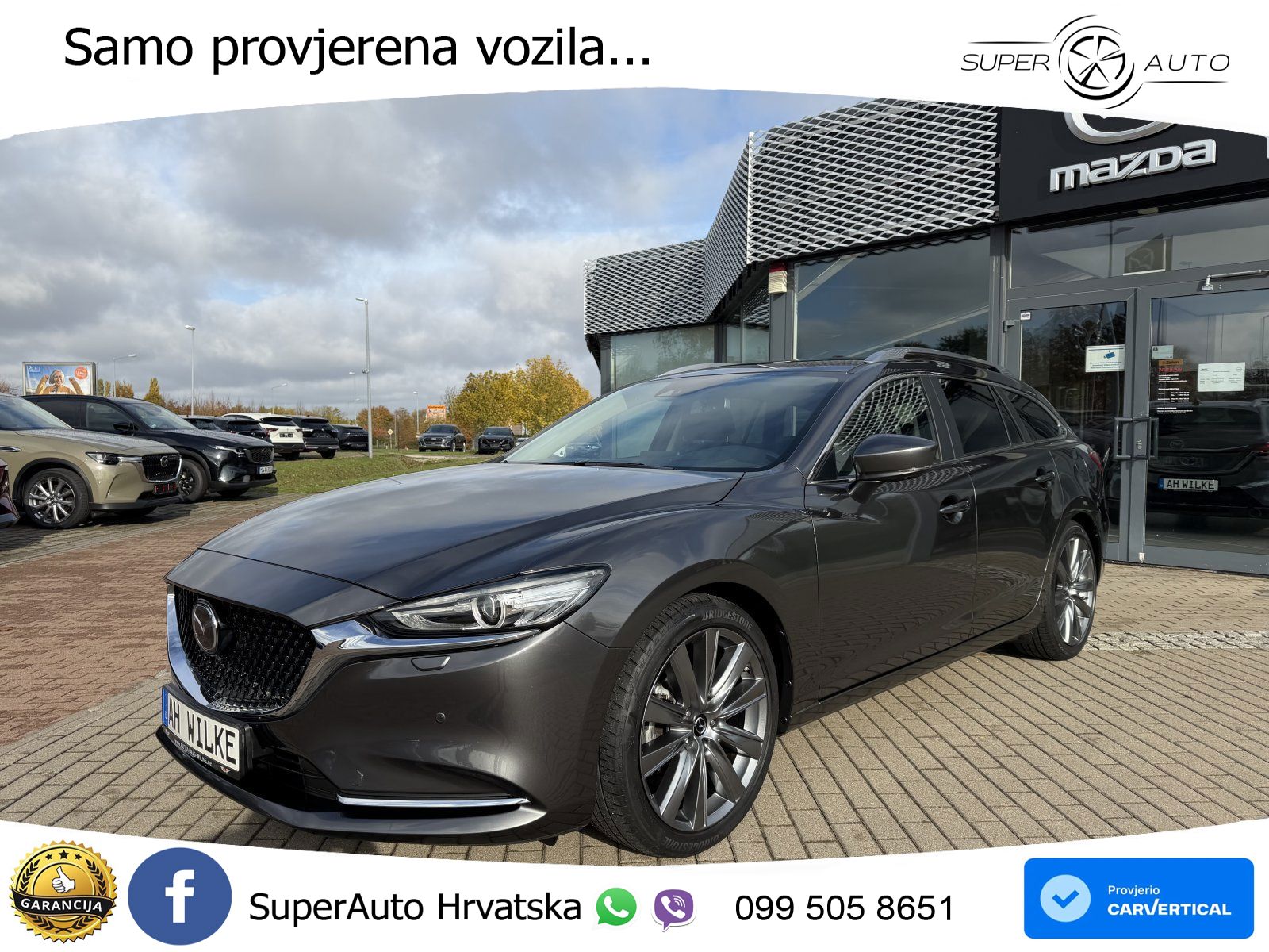 Mazda 6 Sport Combi 2.0 SKYACTIV-G (165 KS) LED+GR SJED+ACC