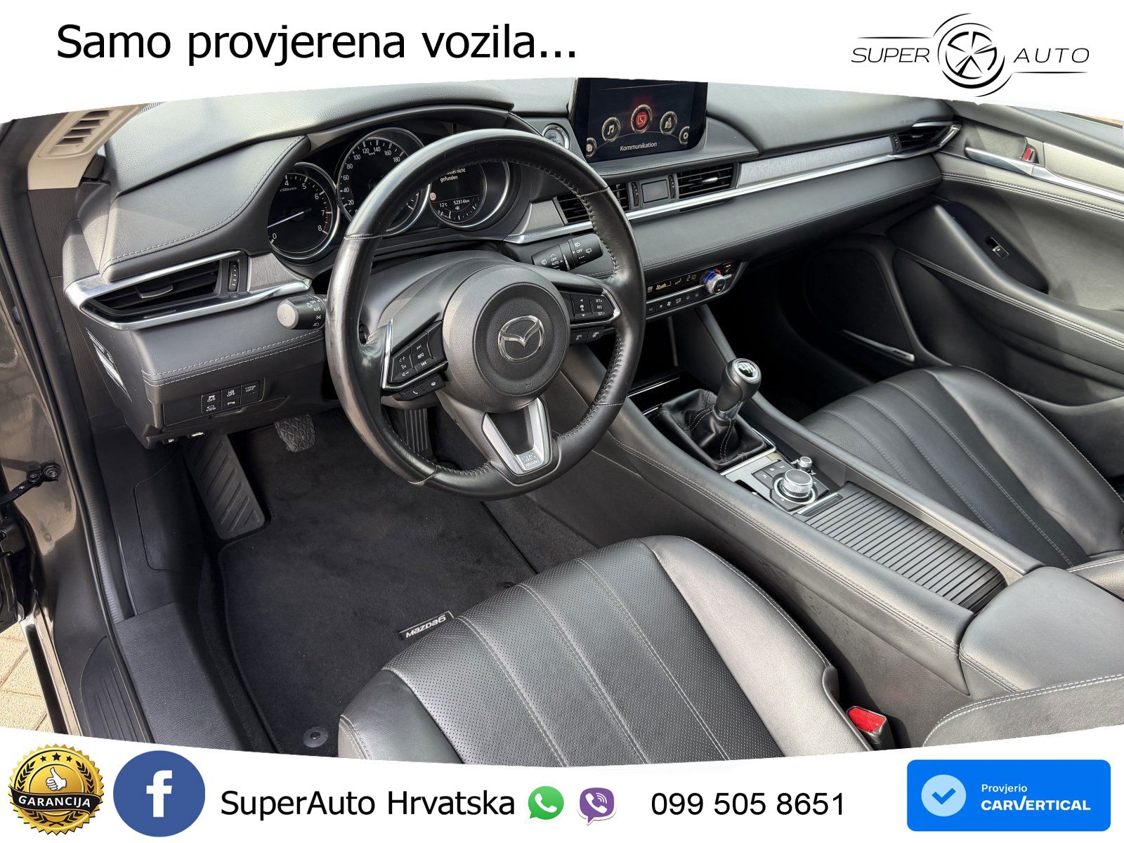 Mazda 6 Sport Combi 2.0 SKYACTIV-G (165 KS) LED+GR SJED+ACC
