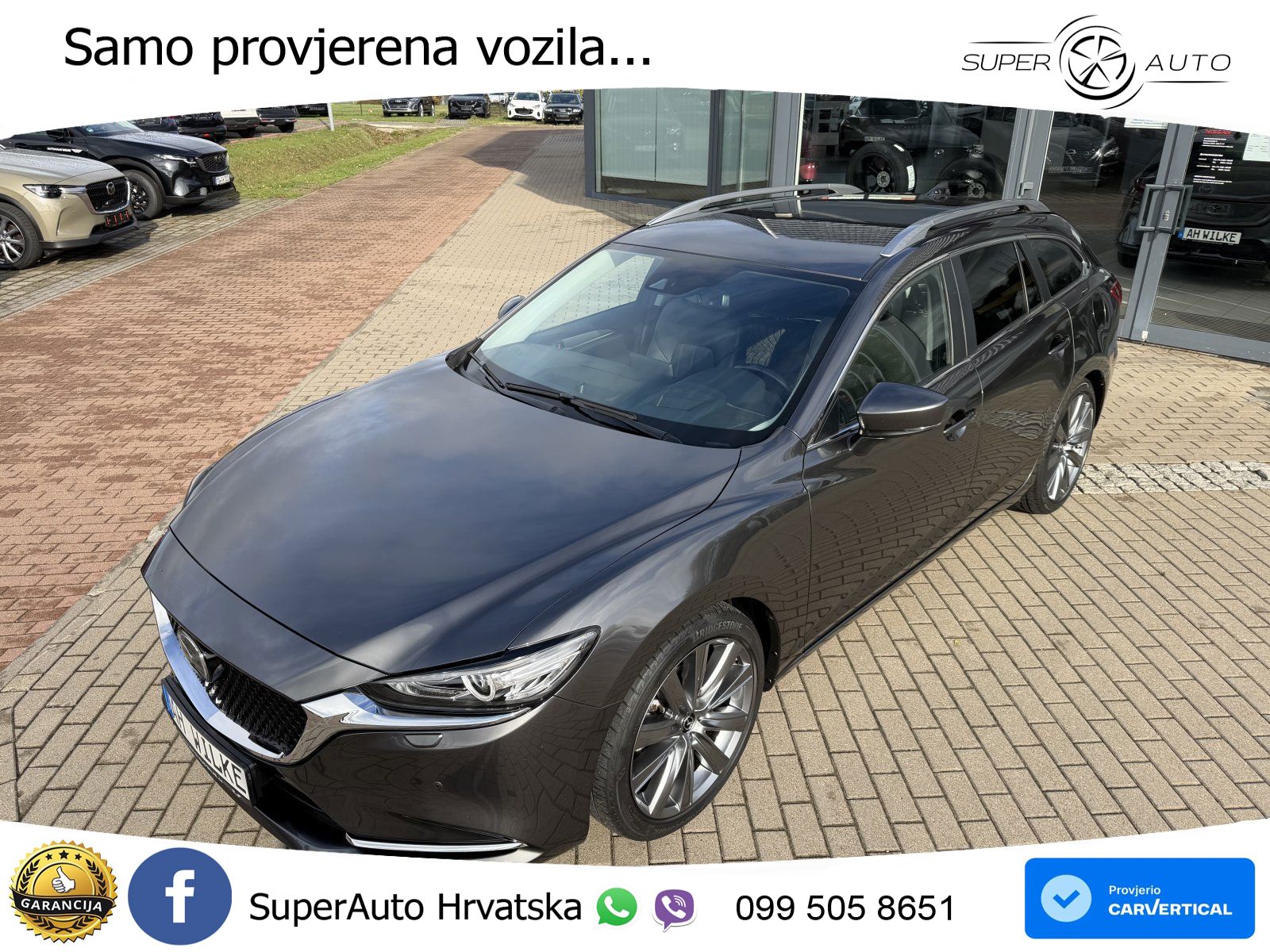 Mazda 6 Sport Combi 2.0 SKYACTIV-G (165 KS) LED+GR SJED+ACC