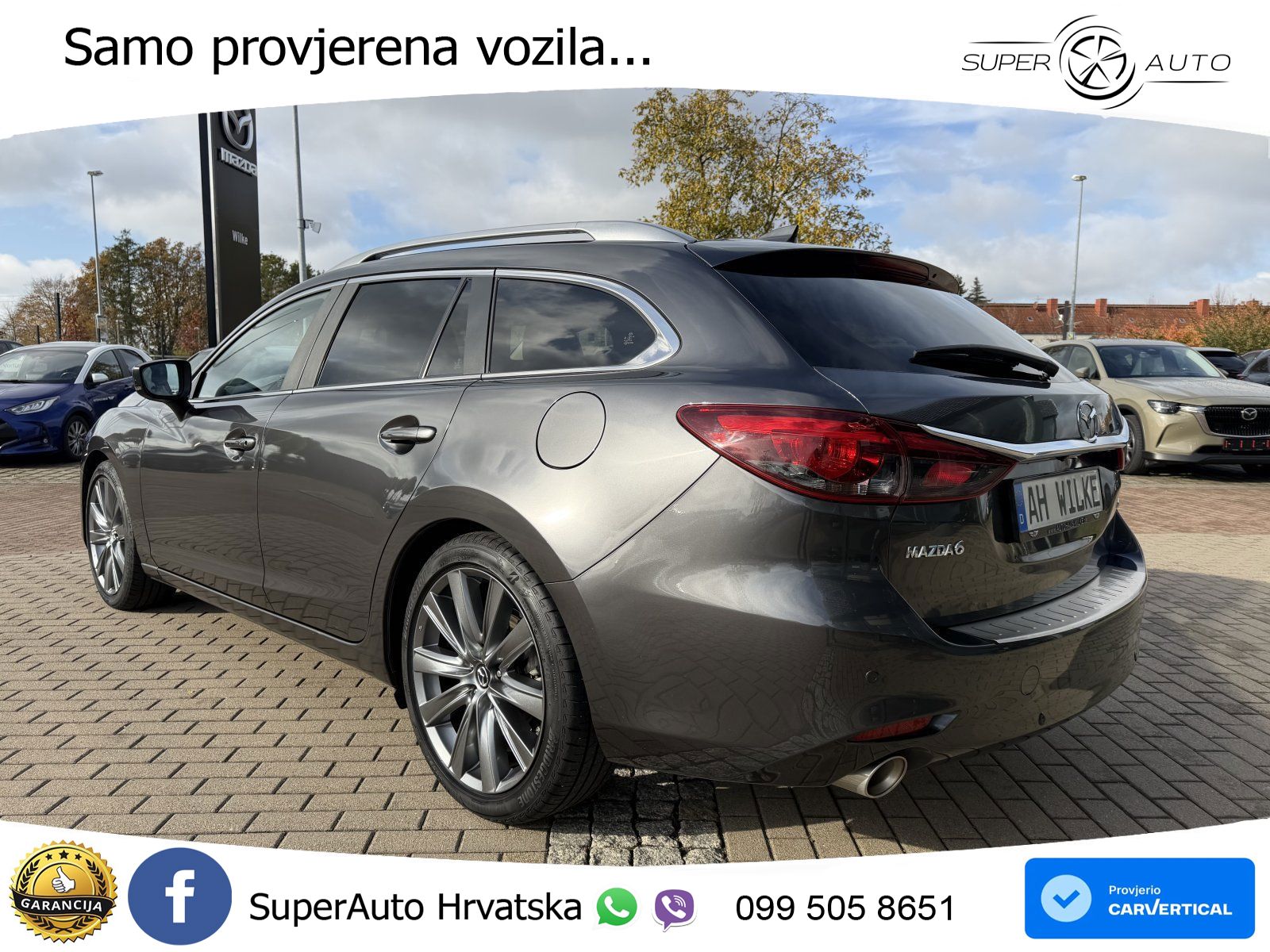 Mazda 6 Sport Combi 2.0 SKYACTIV-G (165 KS) LED+GR SJED+ACC
