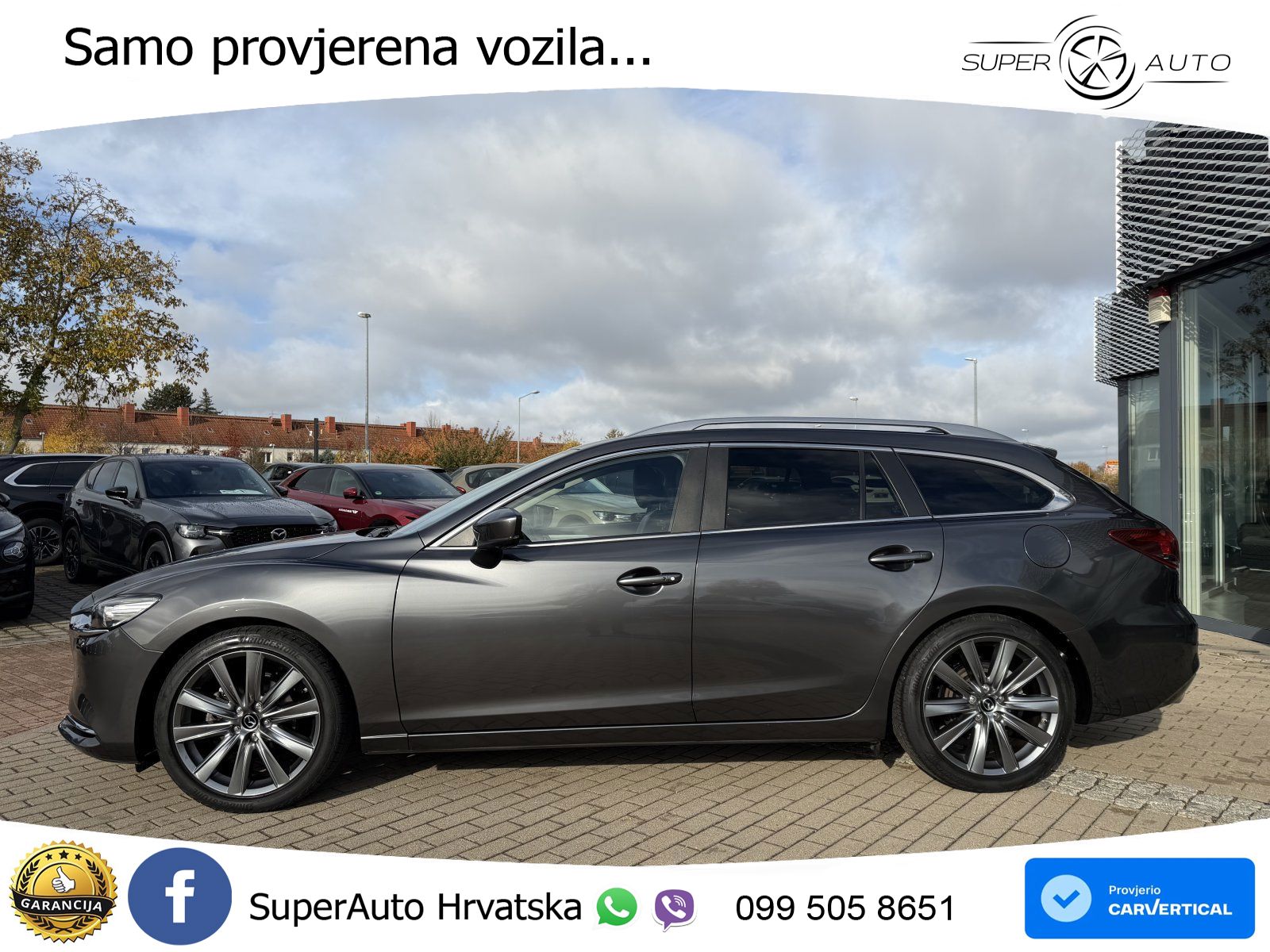 Mazda 6 Sport Combi 2.0 SKYACTIV-G (165 KS) LED+GR SJED+ACC