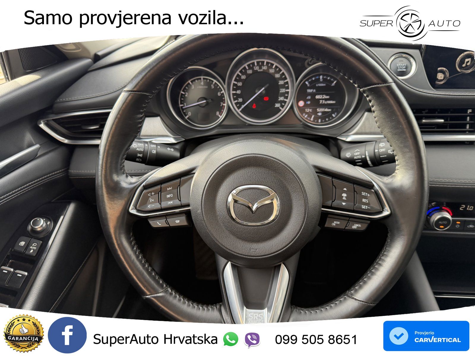 Mazda 6 Sport Combi 2.0 SKYACTIV-G (165 KS) LED+GR SJED+ACC
