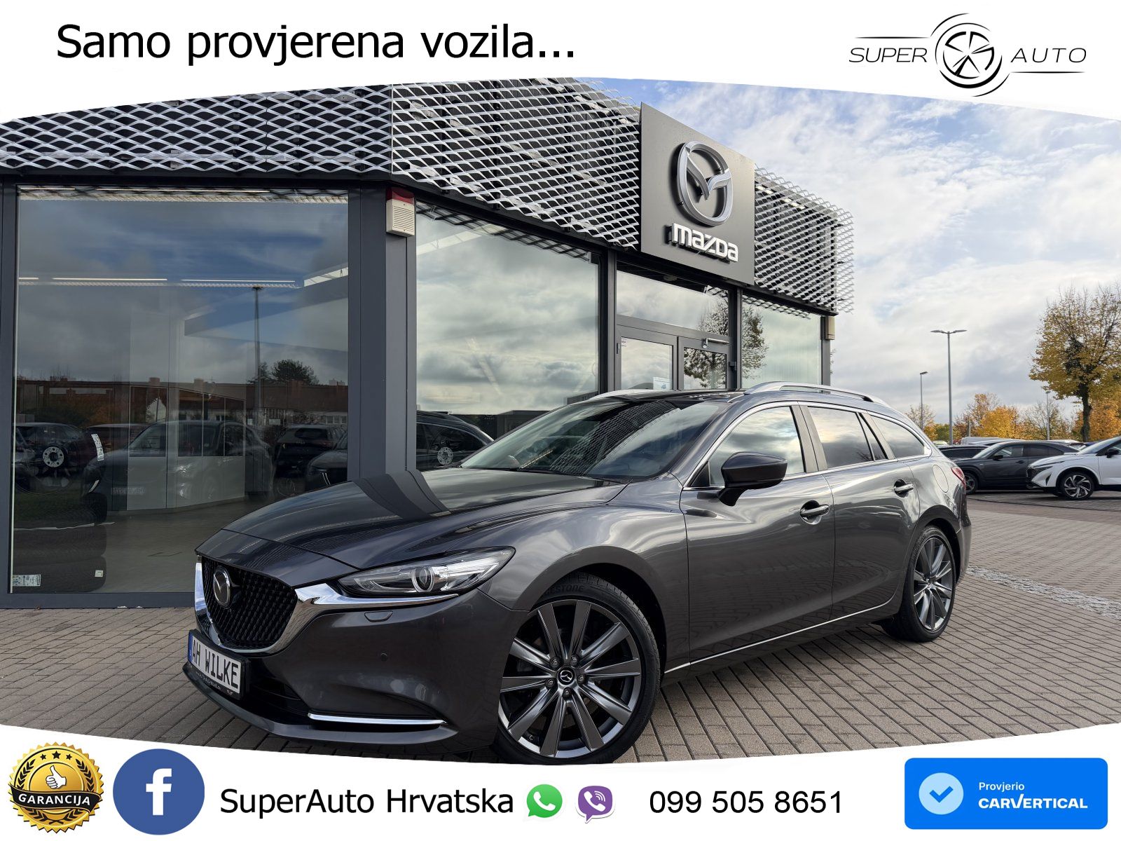 Mazda 6 Sport Combi 2.0 SKYACTIV-G (165 KS) LED+GR SJED+ACC