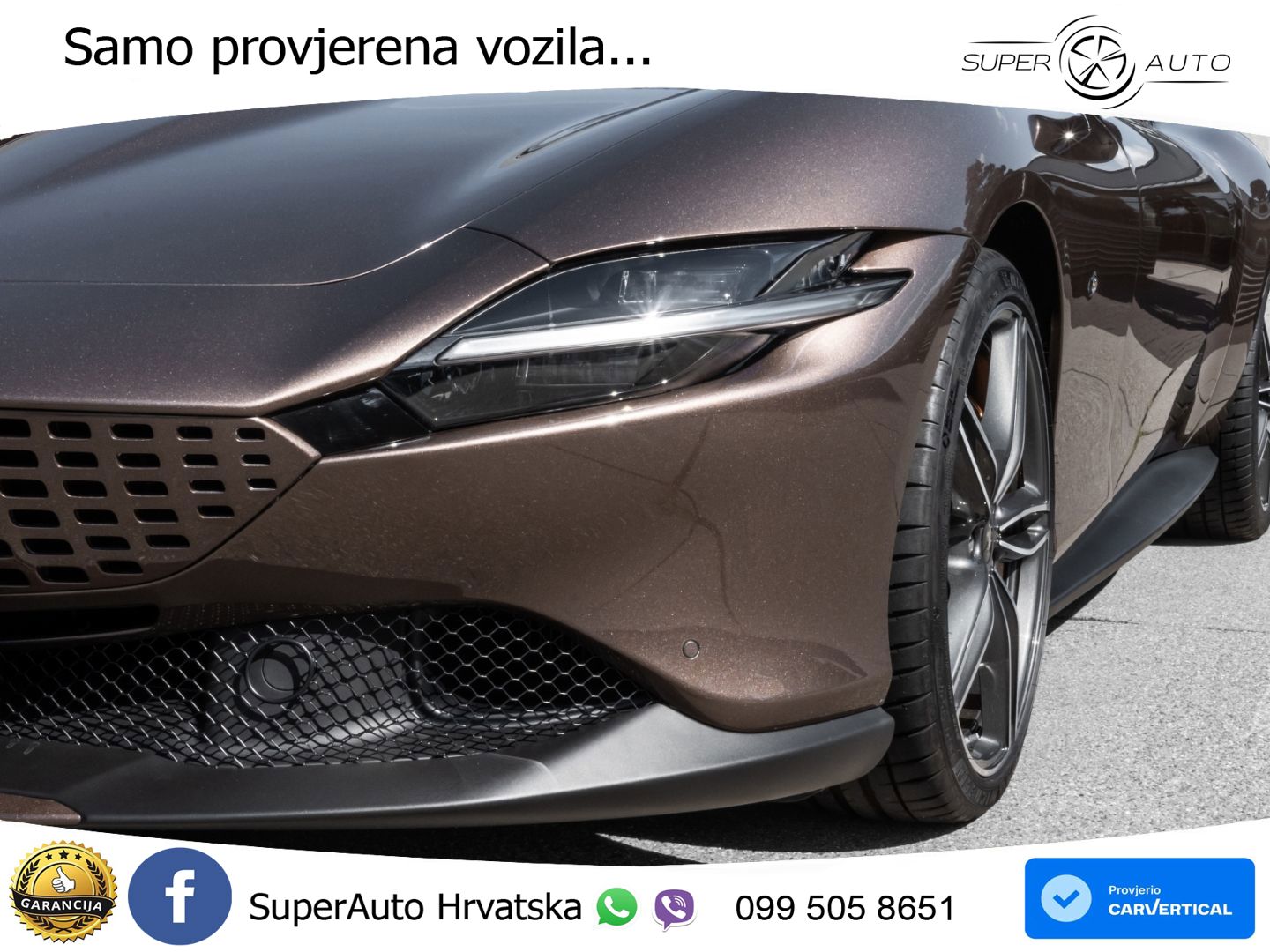 Ferrari Roma Spider 3.9 V8 (620 KS) F1 DCT MATRIX+GR SJED+KAM