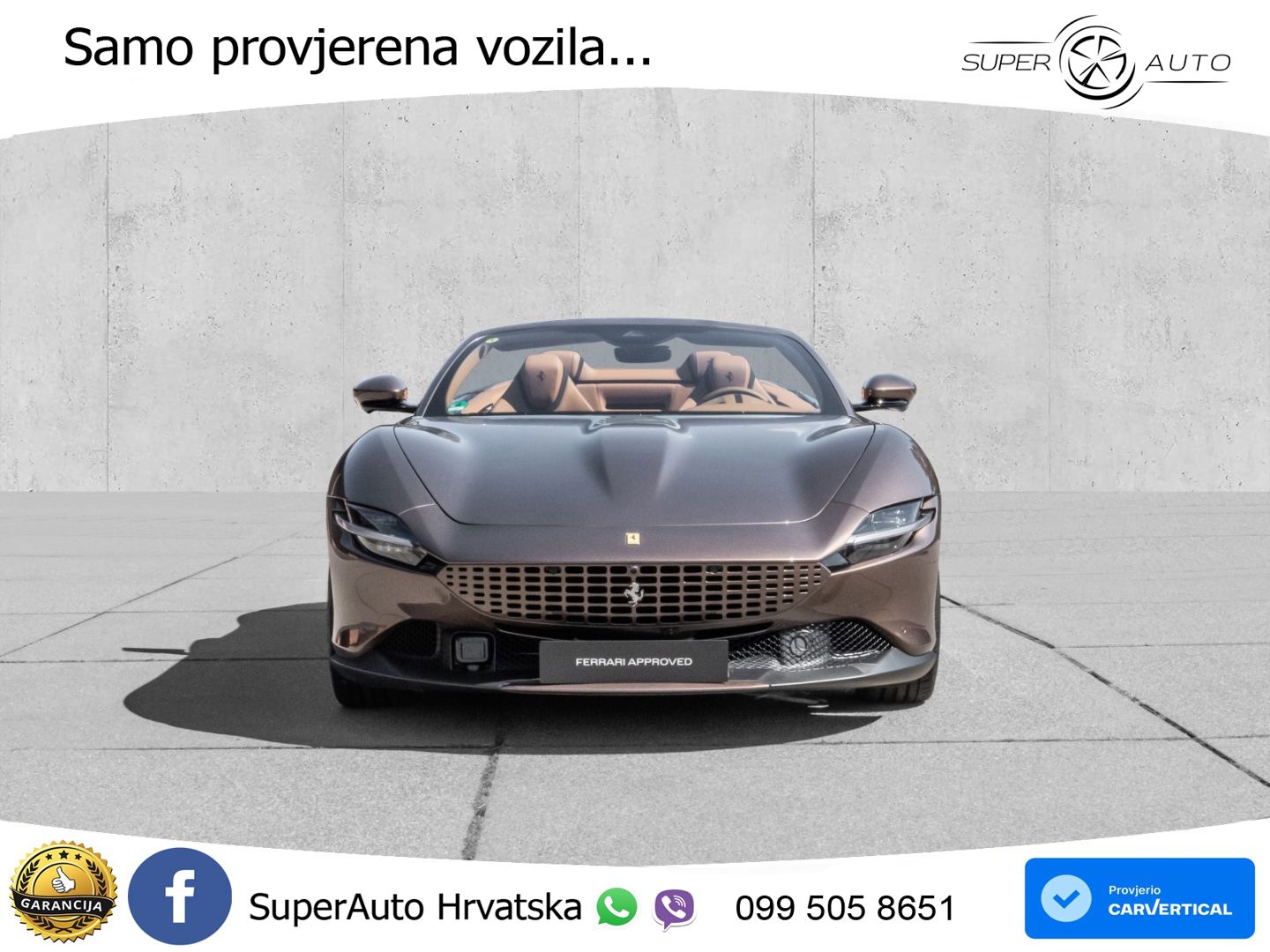 Ferrari Roma Spider 3.9 V8 (620 KS) F1 DCT MATRIX+GR SJED+KAM