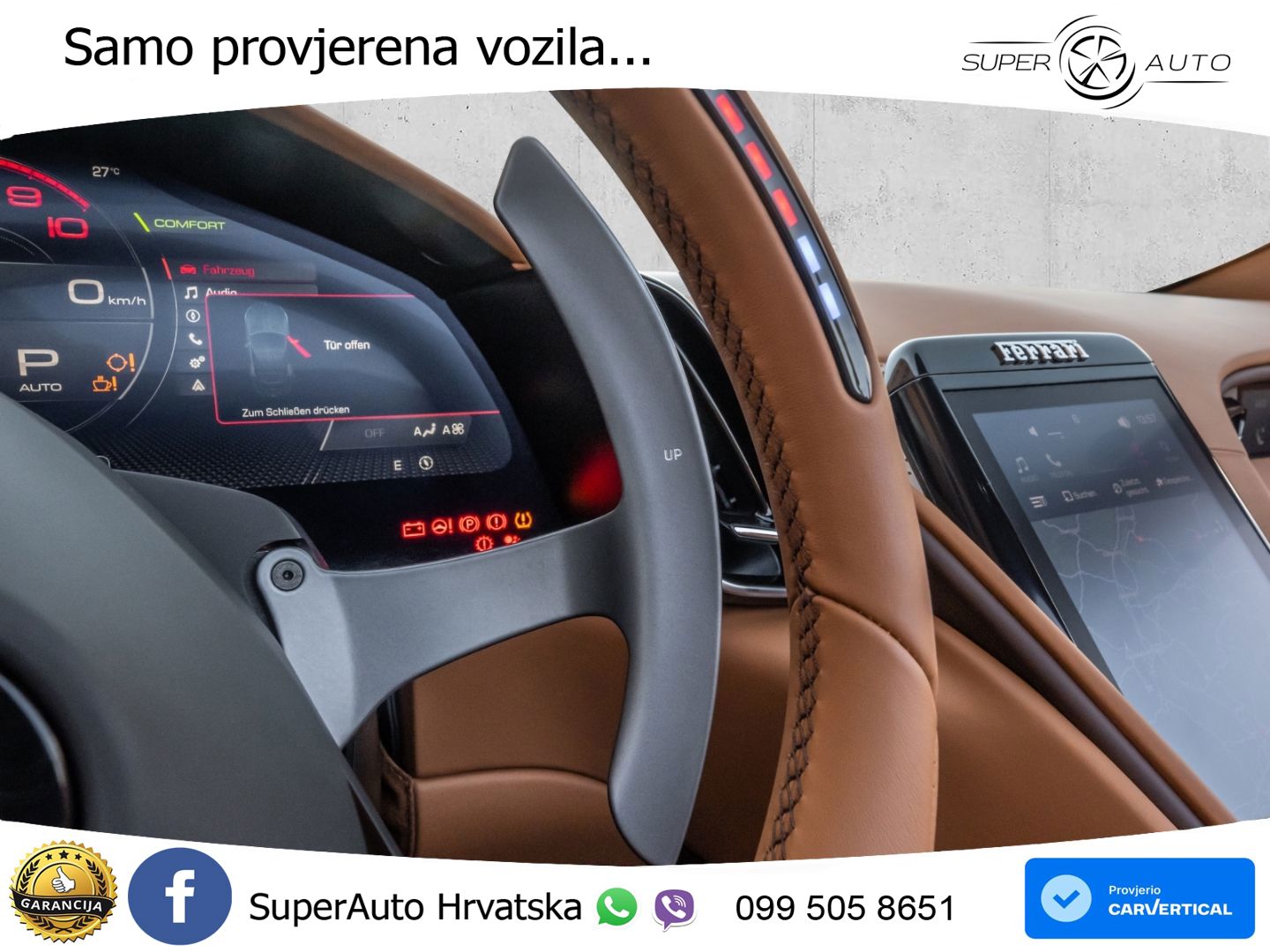 Ferrari Roma Spider 3.9 V8 (620 KS) F1 DCT MATRIX+GR SJED+KAM