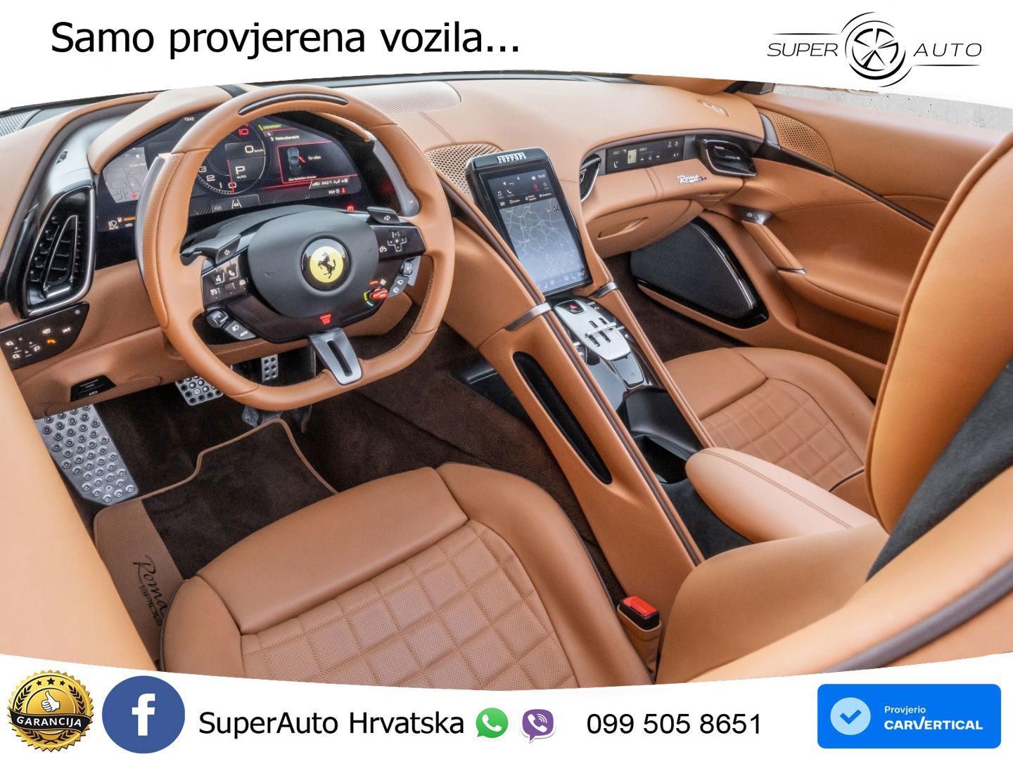 Ferrari Roma Spider 3.9 V8 (620 KS) F1 DCT MATRIX+GR SJED+KAM