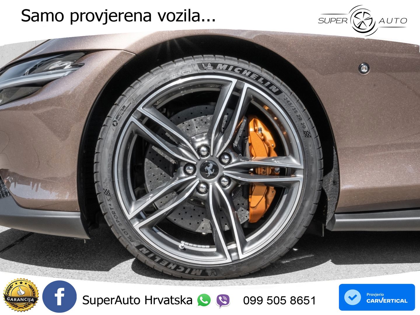 Ferrari Roma Spider 3.9 V8 (620 KS) F1 DCT MATRIX+GR SJED+KAM