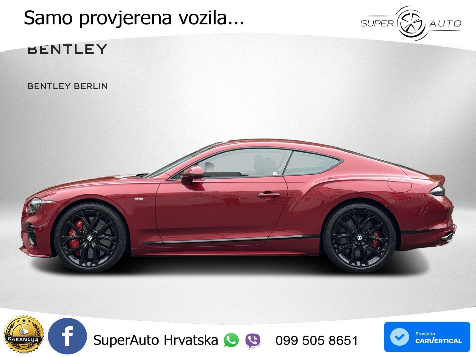 Bentley Continental GT IV 4.0 V8 TFSi (782 KS) AWD DCT LED+GR SJED+ACC