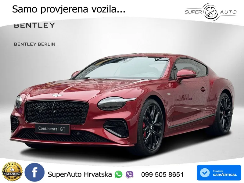 Bentley Continental GT IV 4.0 V8 TFSi (782 KS) AWD DCT LED+GR SJED+ACC