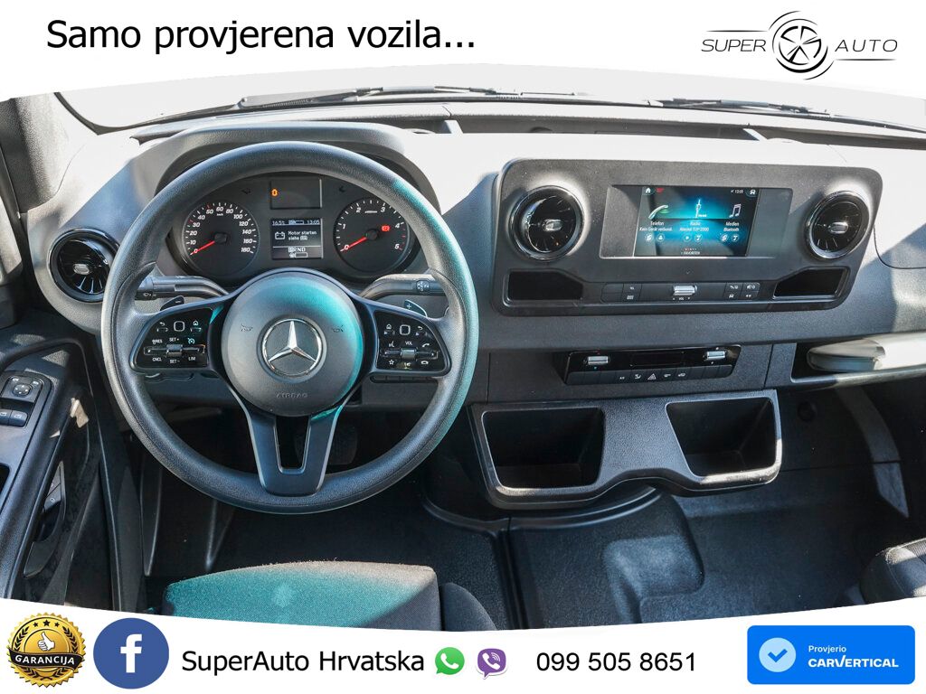 Mercedes-Benz Sprinter 319 CDI DoKa Pritsche 4x4 Automatik LED 190 KS