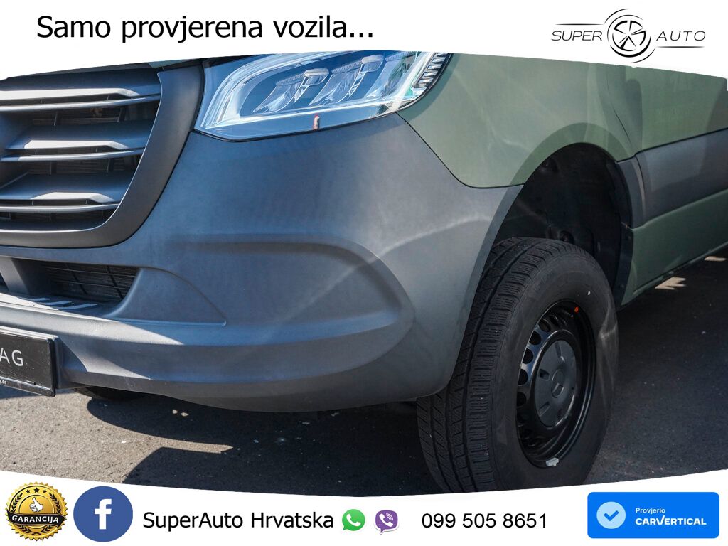 Mercedes-Benz Sprinter 319 CDI DoKa Pritsche 4x4 Automatik LED 190 KS