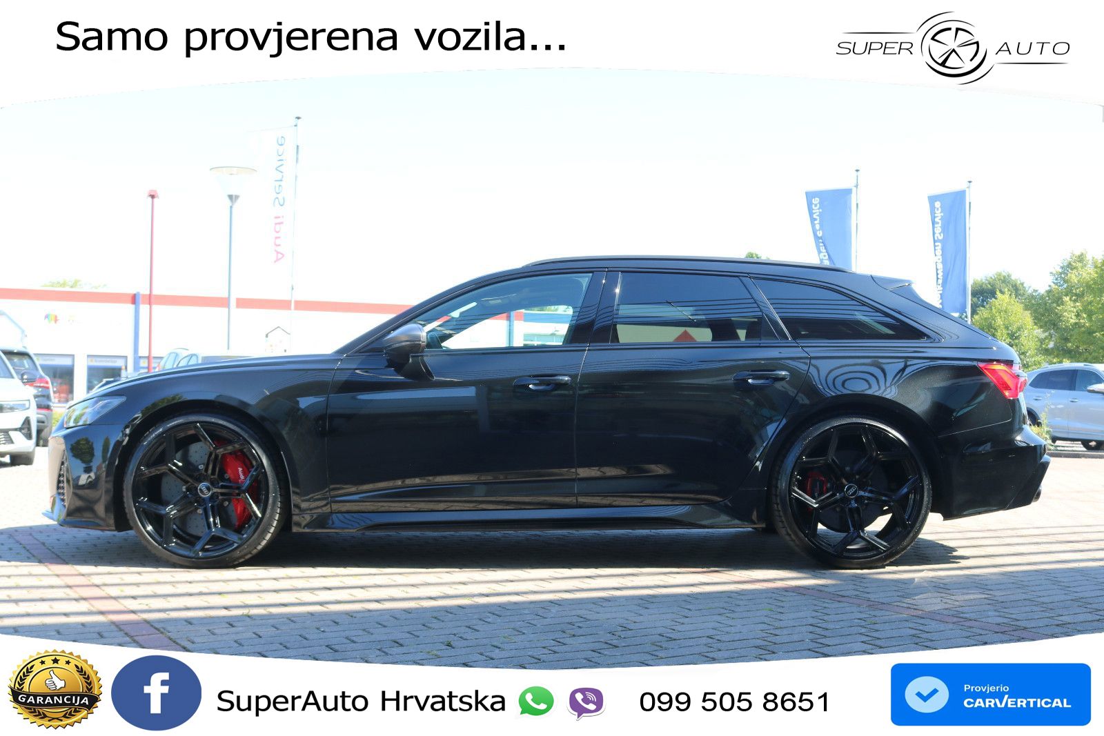 Audi RS6 Avant 4.0 TFSI V8 performance (630 KS)  quattro tiptronic Kuka LED+GR SJED+ACC