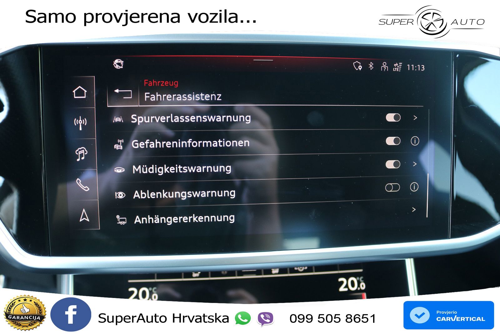 Audi RS6 Avant 4.0 TFSI V8 performance (630 KS)  quattro tiptronic Kuka LED+GR SJED+ACC