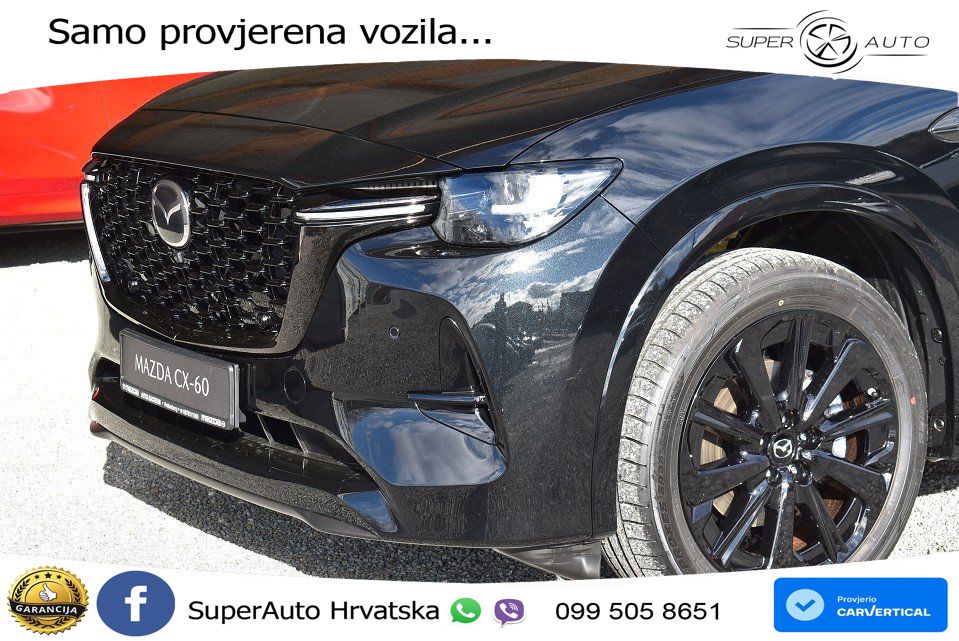 Mazda CX-60 3.3 e-Skyactiv D (254 KS) AWD Automatic MATRIX+GR SJED+KAM