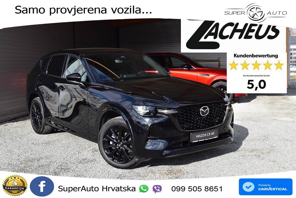 Mazda CX-60 3.3 e-Skyactiv D (254 KS) AWD Automatic MATRIX+GR SJED+KAM