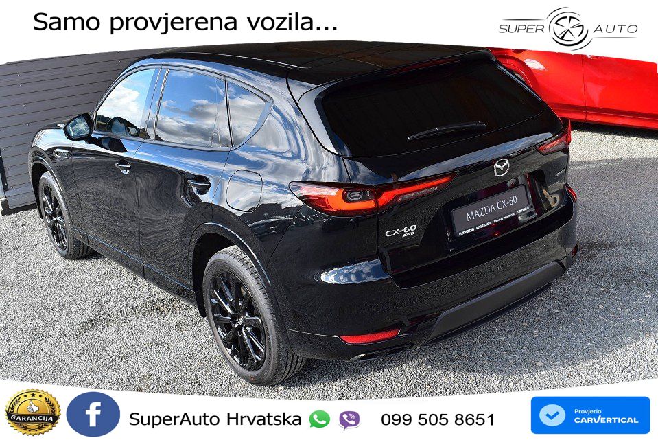 Mazda CX-60 3.3 e-Skyactiv D (254 KS) AWD Automatic MATRIX+GR SJED+KAM