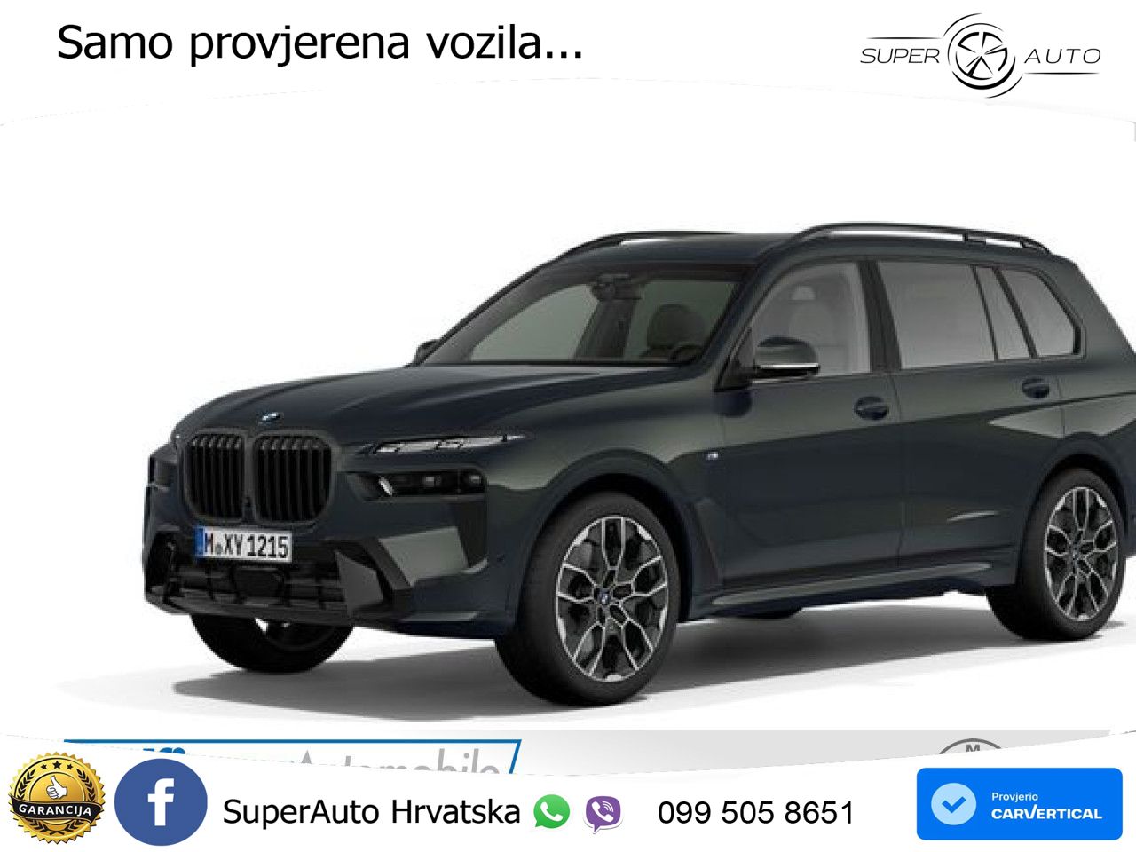 BMW X7 40i (381 KS) xDrive Steptronic M Sport ACC+HEAD+4xGR SJED+360+PANO
