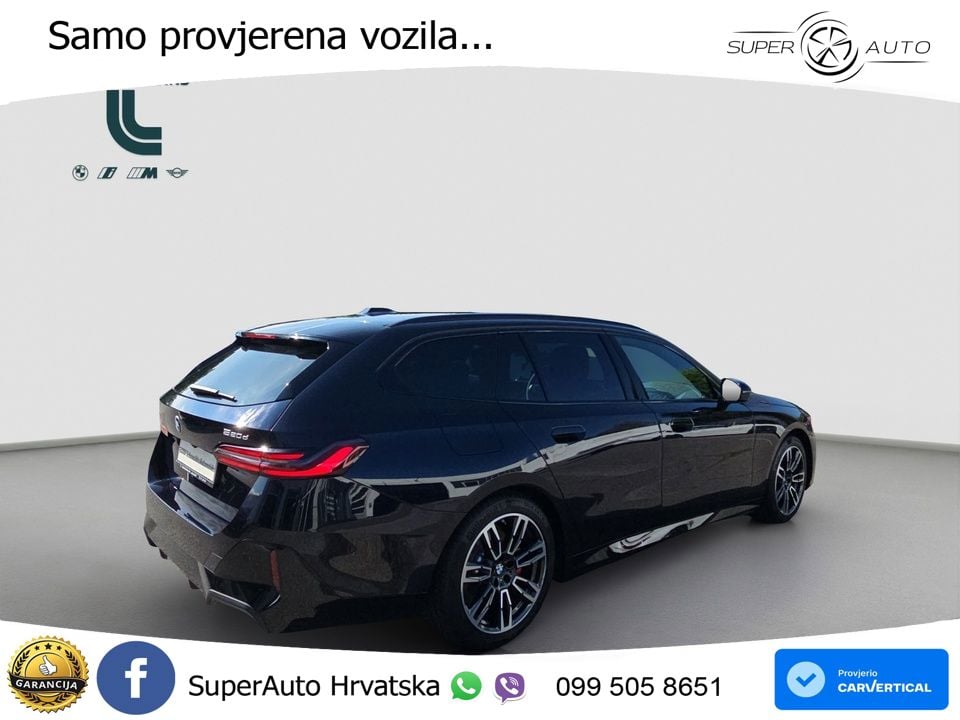 BMW 520d Touring (197 KS) Steptronic M Sport LED+GR SJED+ACC