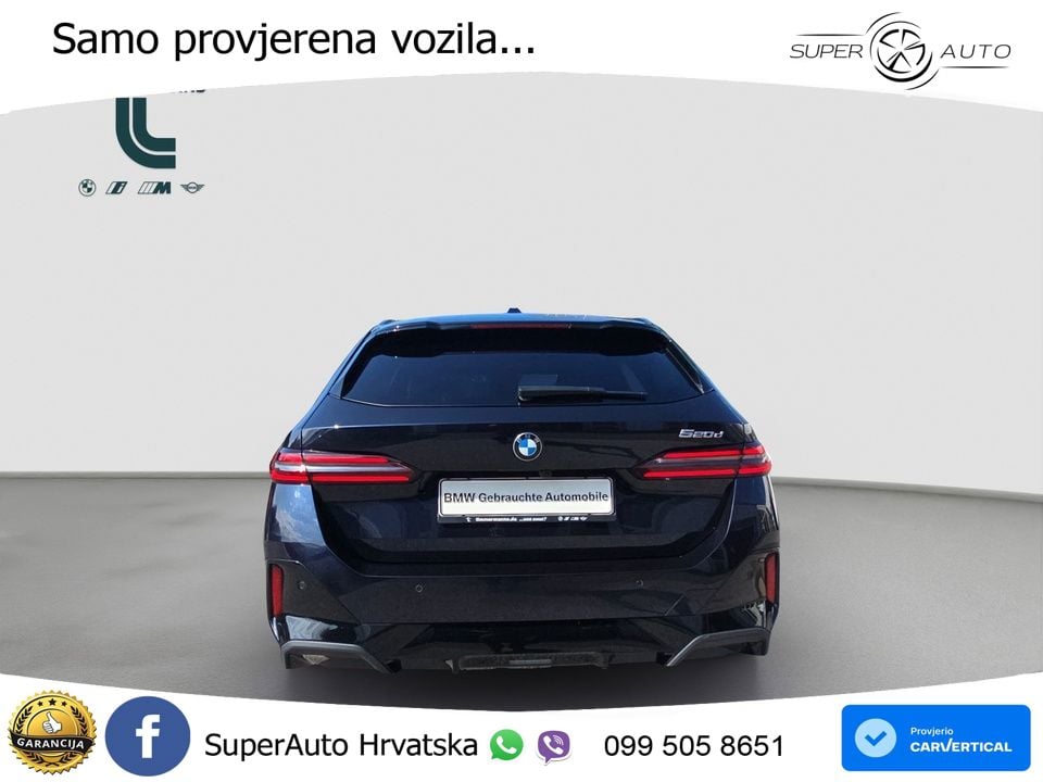 BMW 520d Touring (197 KS) Steptronic M Sport LED+GR SJED+ACC